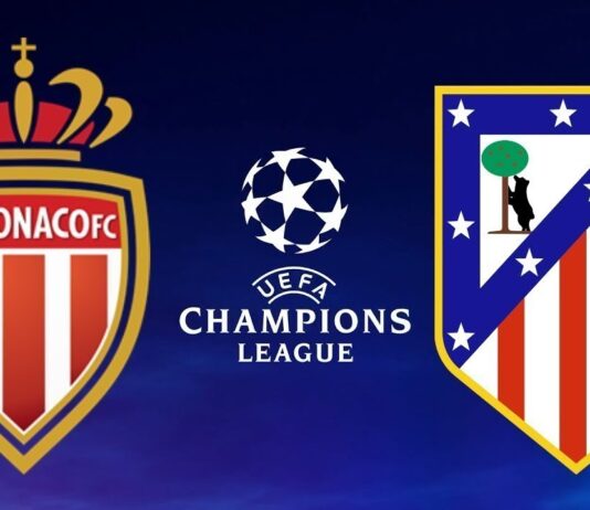 Champions League Monaco vs Atletico Madrid