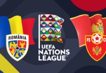 UEFA Nations League Romania vs Montenegro