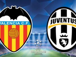 Champions League Valencia CF vs Juventus Turin