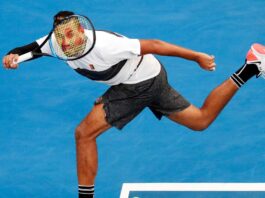 Kyrgios distributes food to its neighbors in Australia